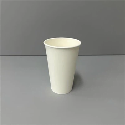 16 oz enostenske biorazgradljive kavne skodelice s pokrovi Ø90